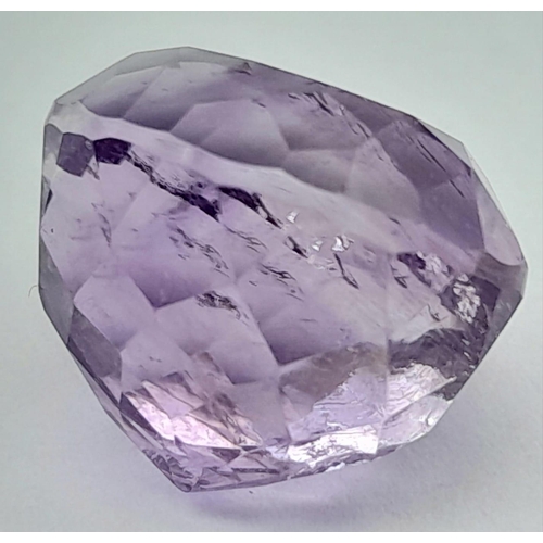 1367 - A 15.25ct Madagascan Amethyst Gemstone - AIG Certified.