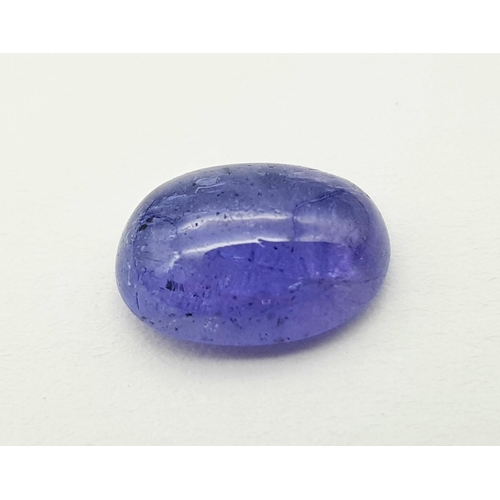 1360 - A 2.55ct Tanzanite Cabochon Gemstone, Oval shape. Comes with the GFCO Swiss certificate.

ref: ZK 06... 