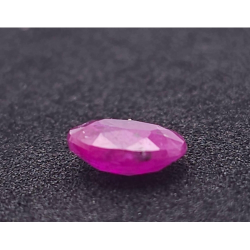 1053 - A 1.09ct Burma Untreated Ruby, in the Oval Shape. Comes with the GFCO Swiss Certificate.

ref: ZK 02... 