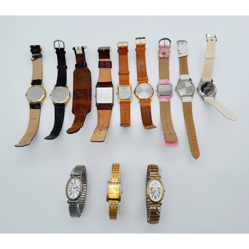 1339 - A Selection of Twelve Watches. As found.