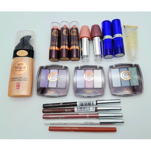 1372 - A selection of branded make up, to include lip liners, lipstick, foundation and eye shadows. Please ... 