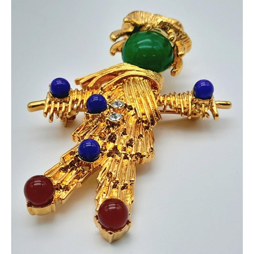 140 - A replica of a “Scarecrow” brooch that once belonged to Jacqueline Bouvier Kennedy, First Lady of th... 