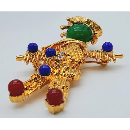 140 - A replica of a “Scarecrow” brooch that once belonged to Jacqueline Bouvier Kennedy, First Lady of th... 