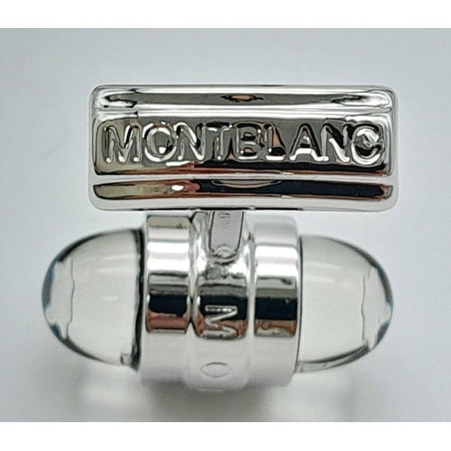 161 - A pair of vintage MONT BLANC MEISTERSTUCK cufflinks, in excellent/unused condition in original box.