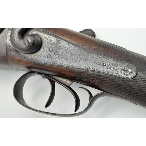 836 - A 12 GUAGE SAWN OFF SHOTGUN MADE BY LEECH AND SONS , COMES WITH DEACTIVATION CERTIFICATE. UK/EU Sale... 