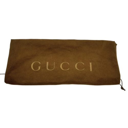 101 - A Gucci Purple Leather Jackie Tote Bag. Decorated with bamboo tassels and gold tone hardware. Remova... 