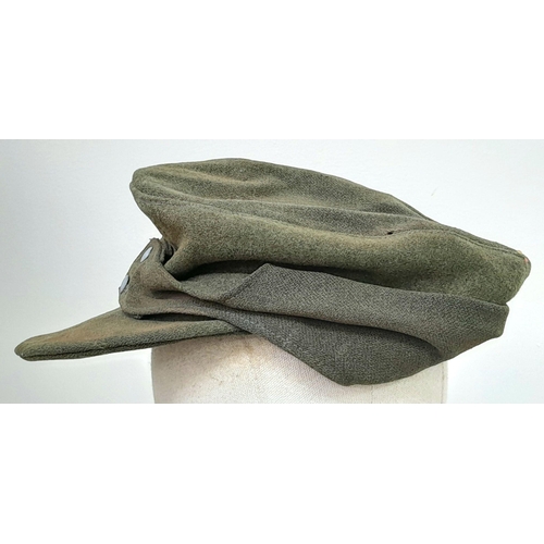 110 - A WW2 German Reich Arbeit’s Dienst (Labour Corps) Enlisted Mans-Nco’s M43 Cap.