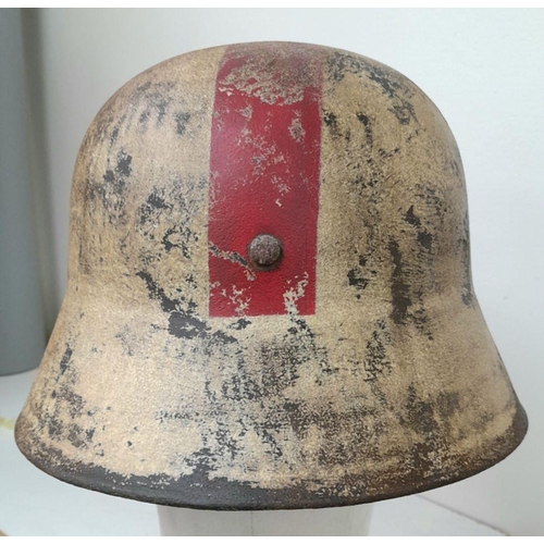 27 - A WW1 Imperial German M17 Medics Helmet. No Liner.