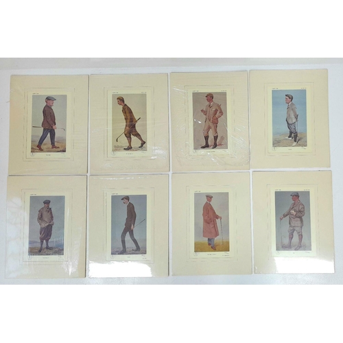 317 - Eight, Very Collectible, Limited Edition Vanity Fair Prints - Reproduced in 1986 from the original '... 