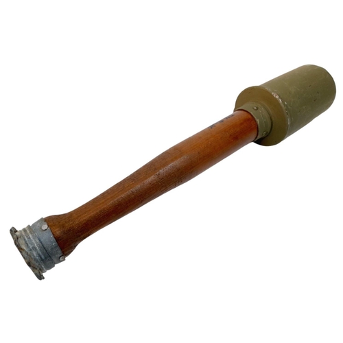 769 - An INERT Restored WW1 German 1916 Model Stick Grenade. Contains an INERT filler. UK MAINLAND SHIPPIN... 