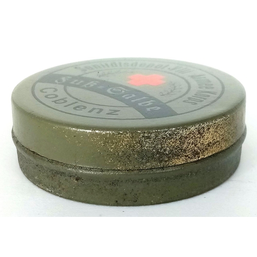 1022 - A WW1 Imperial German Anti Frost Bite Vaseline.