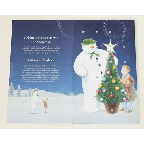 142 - A Royal Mint 2024 Advent Calendar, Limited Edition of 3,000. Contains 23 chocolate coins and a Brill... 