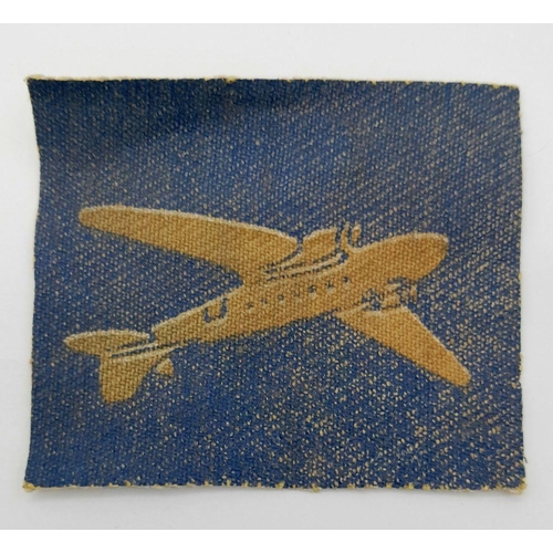 978 - A WW2 British Royal Army Service Corps Air Dispatch Patch.