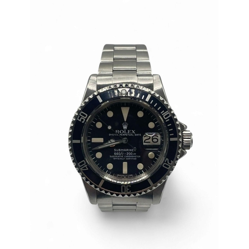 114 - Stainless Steel Vintage Rolex Submariner watch, 1972. Comes with Papers & Box. Full working order. r... 