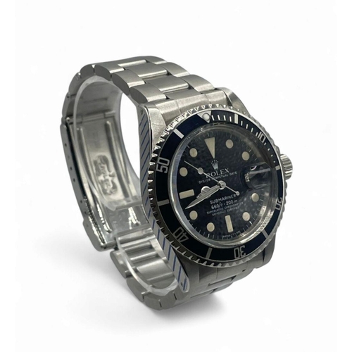 114 - Stainless Steel Vintage Rolex Submariner watch, 1972. Comes with Papers & Box. Full working order. r... 