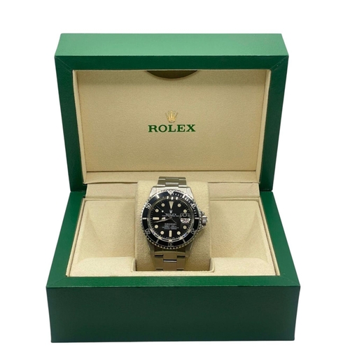 114 - Stainless Steel Vintage Rolex Submariner watch, 1972. Comes with Papers & Box. Full working order. r... 