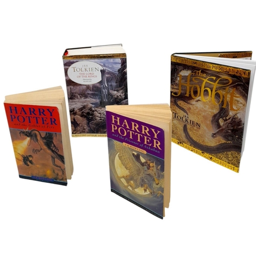 859 - A Parcel of Four Harry Potter and Related Books Comprising; 1) A Hardback Version of JRR Tolkiens ‘L... 