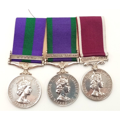 281 - A modern group of three medals to the Royal Corps of Signals, consisting of:  General Service Medal ... 