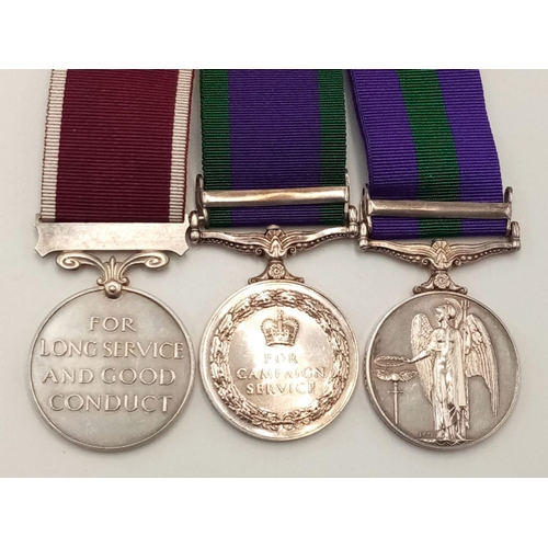 281 - A modern group of three medals to the Royal Corps of Signals, consisting of:  General Service Medal ... 