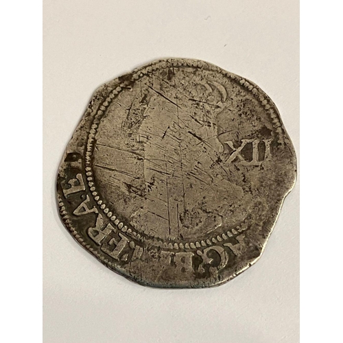 153 - CHARLES I  (reigned 1625 - 1649) HAMMERED SILVER SHILLING. Please see pictures.