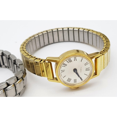 690 - Three Ladies Dress Watches Comprising: 1) A Silver Tone Accurist Model LB074-23mm Case, 2) Gold Tone... 