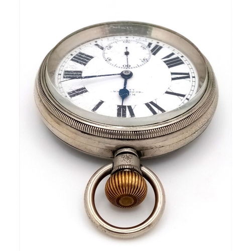 751 - A vintage gents pocket watch. In working order.