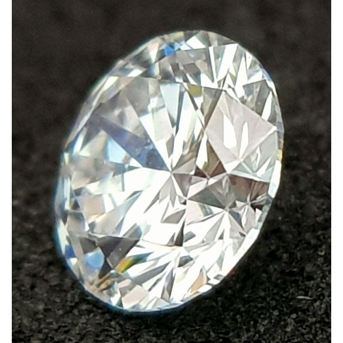 930 - A LAB GROWN ROUND BRILIANT CUT DIAMOND 0.45CT . Ref: A/S 1145