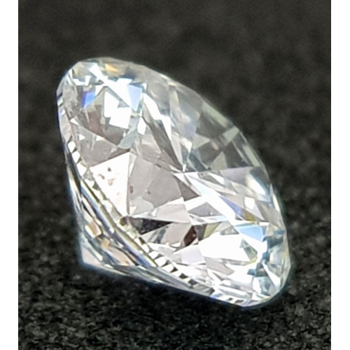 930 - A LAB GROWN ROUND BRILIANT CUT DIAMOND 0.45CT . Ref: A/S 1145