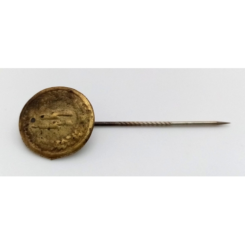 787 - A 3rd Reich Waffen SS Lapel Stick Pin. The pin has the correct candy cane twist.