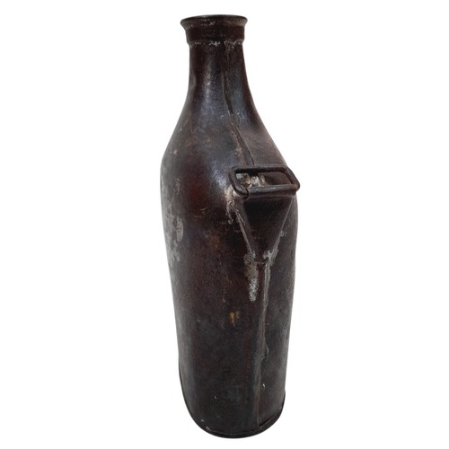 1043 - A WW1 French Miners Water Bottle. It was the miners that kept the Allied Warships running during the... 