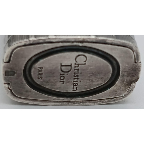 670 - A Christian Dior Vintage Lighter in Original Case - As found. UK MAINLAND SHIPPING ONLY!