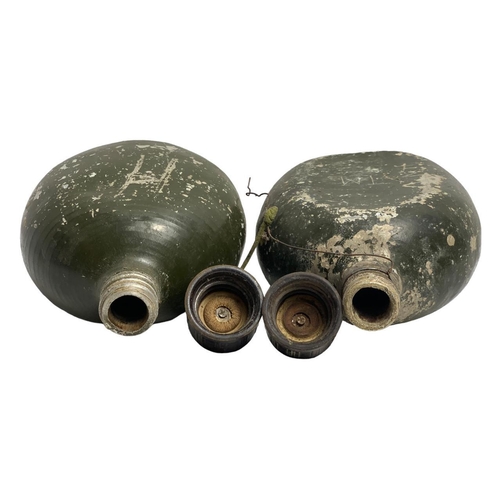 899 - Five Vietnam War era U.S. Army metal canteens, including three aluminum canteens dated 1951-1953, me... 