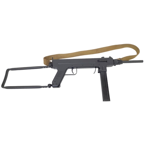 1338 - A Deactivated Danish Madsen M46 9mm Sub Machine Gun. Introduced in 1946  and replaced in 1950 with t... 