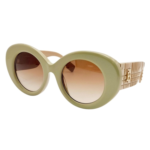 1340 - A Pair of Funky Burberry Ladies Sunglasses. Italian made.