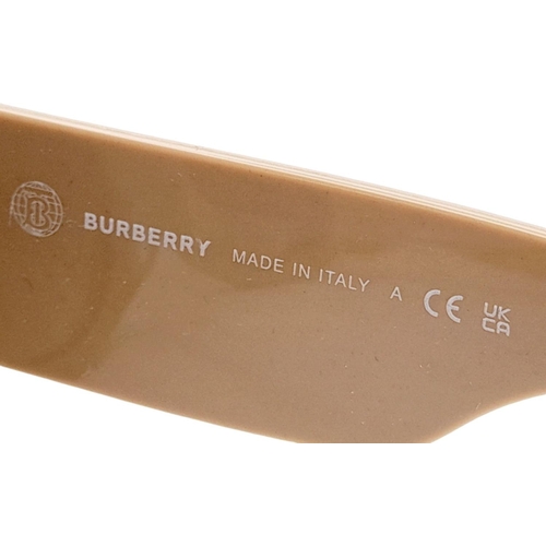 1340 - A Pair of Funky Burberry Ladies Sunglasses. Italian made.