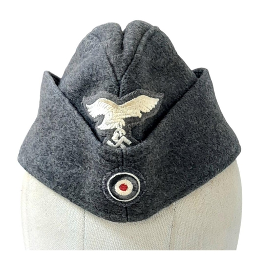 104 - A WW2 German Luftwaffe. Private Purchase Senior Nco’s Side Cap.