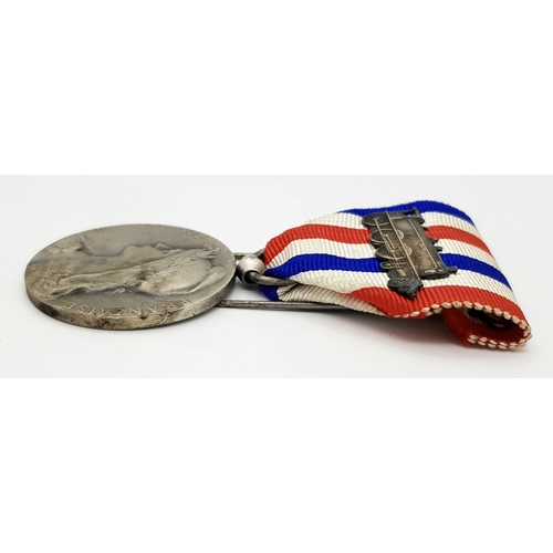 467 - 1927 Dated French Silver Railway Service Medal