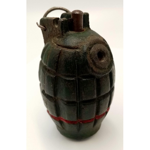 481 - An INERT Israeli No 36 Mills Grenade, Circa Late 1940’s-mid 1950’s. UK MAINLAND SHIPPING ONLY!