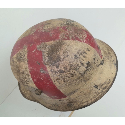 594 - A WW1 Imperial German M17 Medics Helmet. No Liner.