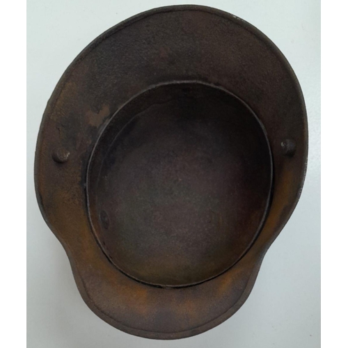 594 - A WW1 Imperial German M17 Medics Helmet. No Liner.