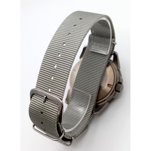 325 - A Military Watch Company 2023 Series Titanium Tactical Series Watch. 44mm Including Crown. Fully Wor... 