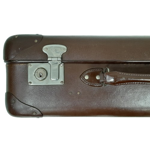 496 - A WW2 German Suitcase with markings from a Flak Artillery Unit.