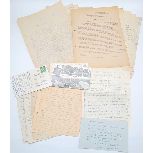 1140 - A Set of over Thirty Original WW2 Prisoner of War Letters and Postcards. Procured from the estate of... 