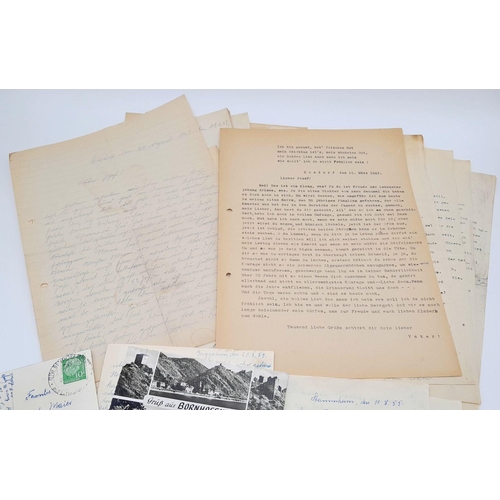 1140 - A Set of over Thirty Original WW2 Prisoner of War Letters and Postcards. Procured from the estate of... 