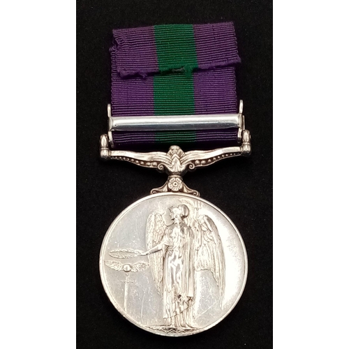 500 - A General Service Medal 1918 (EIIR second type) with clasp ‘Cyprus’, named to:
23142107 Sig J R With... 