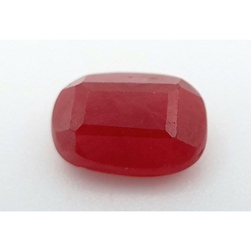 1558 - A 1.20ct Reddish Orange Tanzanian Sapphire  - GFCO certified.