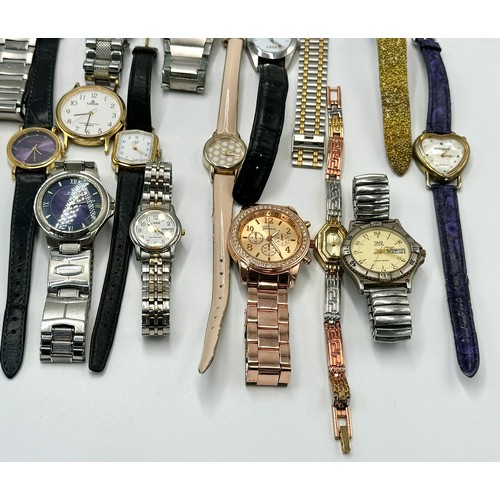 455 - Spares and repairs . Large selection of Gentlemans and Ladies Wristwatches. Makes to include Sekonda... 