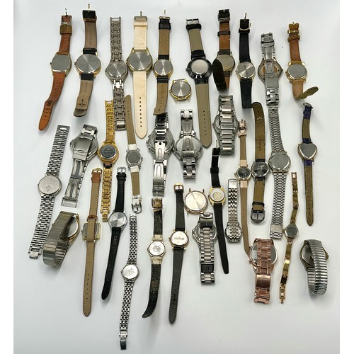 455 - Spares and repairs . Large selection of Gentlemans and Ladies Wristwatches. Makes to include Sekonda... 