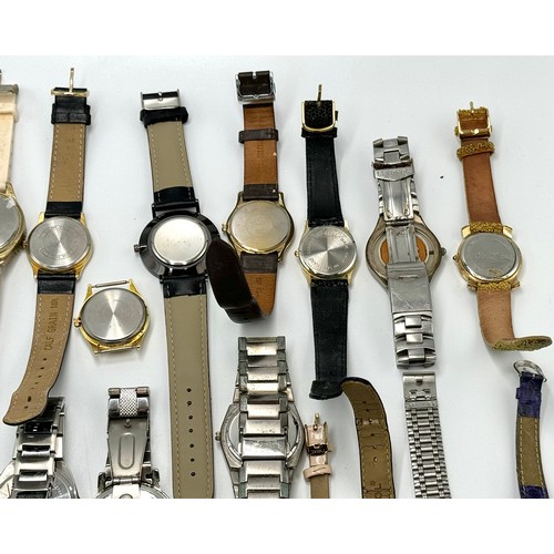 455 - Spares and repairs . Large selection of Gentlemans and Ladies Wristwatches. Makes to include Sekonda... 