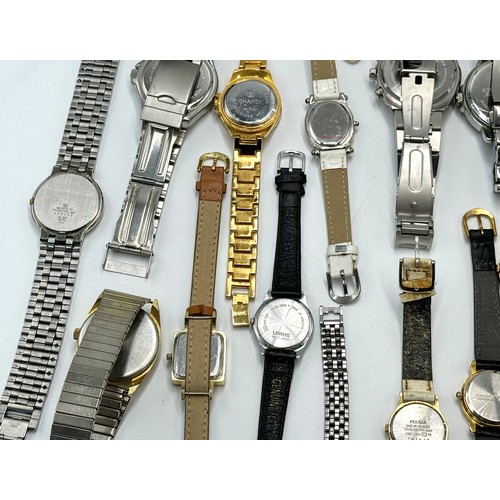 455 - Spares and repairs . Large selection of Gentlemans and Ladies Wristwatches. Makes to include Sekonda... 